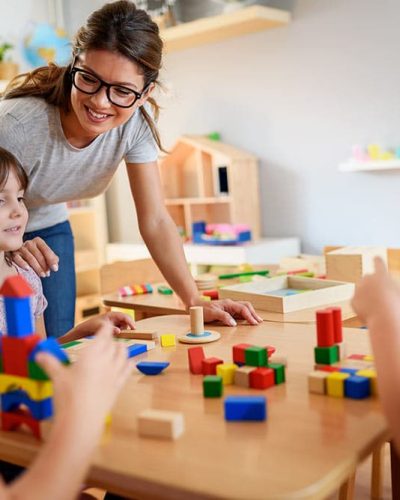 Femme avec enfants