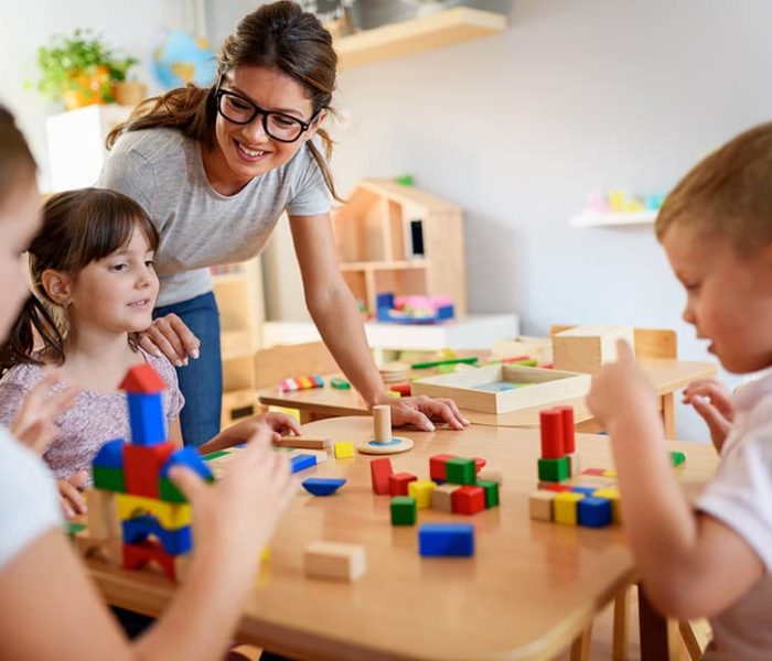 Femme avec enfants